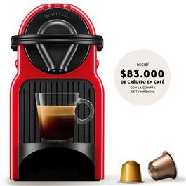 Cafetera Nespresso Inissia C40 19 Bares Rojo                               