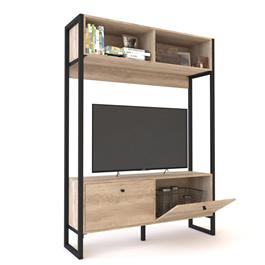 Modular Steel Tv Led 50" Delos DST06RNN 2 Puertas                          