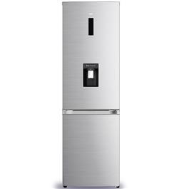 Heladera No Frost BGH BRC330I1A Combi Dispenser 312Lts Inverter Acero      