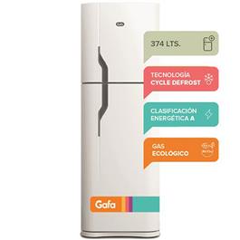 Heladera Cíclica Gafa HGF/388AFB 374Lts                                    