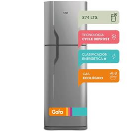 Heladera Cíclica Gafa HGF/388AFP 374Lts                                    