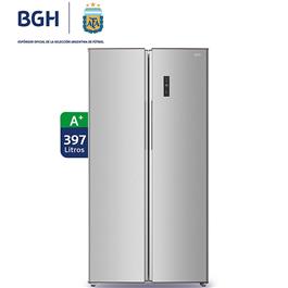 Heladera Side By Side Bgh BRS400I1A 397Lts Inverter Acero                  