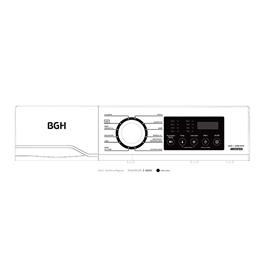 Lavarropas Automático BGH BWFI06W24AR Inverter 6Kg 1000Rpm                 