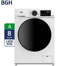 Lavarropas Automático BGH BWFI08W24AR 8K Inverter Blanco                   