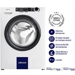 Lavarropas Automático Drean LFDR0608LBO 6Kg 800Rpm Blanco                  