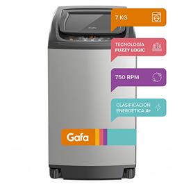 Lavarropas Automático Gafa Fuzzy Fit 7Kg 760Rpm                            