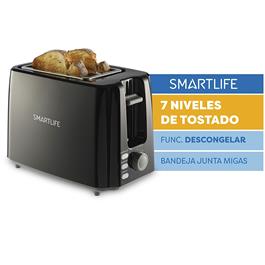 Tostadora Smartlife SL-TO1301B 750Watts                                    