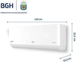 Aire Acondicionado Split BGH BSI65WCLW 6500Watts f/c Inverter              
