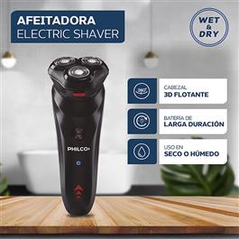 Afeitadora Philco AE5105PP Lithium Inalámbrica                             