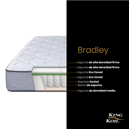 Colchón Bradley 1.80x2.00 King Koil 1 UN