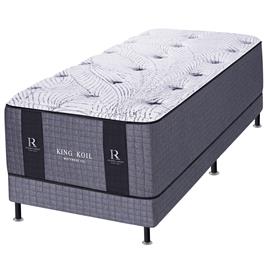 Conjunto Sommier y Colchón de resortes King Koil Lexington de 1 plaza 80x190 cm