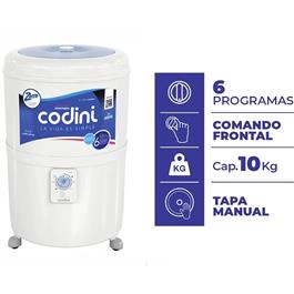 Lavarropas Semi Automático Codini Silent 4051 10kg