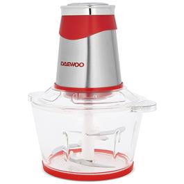 Picadora Daewoo DFP-510 Vaso de Vidrio 2Lts 500Watts Rojo                  