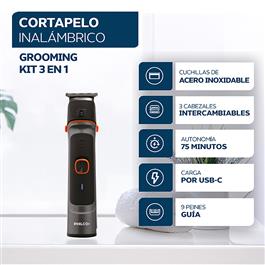 Cortapelo Inalámbrico Philco CB8875SE Para Cabeza, Rostro y Cuerpo         