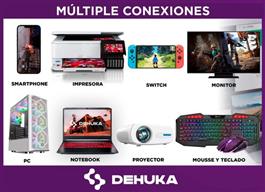 Adaptador Dehuka  Hub USB C HDMI 4K Dex MacBook Notebook