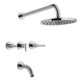 Grifería FV Libby Para Bañera Y Ducha Cromo 103/39