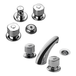 Combo Grifería FV Arizona Plus Para Lavatorio Bidet Cromo B1