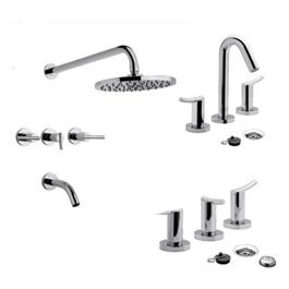 Combo Grifería FV Libby Lavatorio Bidet Y Ducha