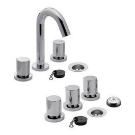 Grifería FV California Para Lavatorio Y Bidet Cromo