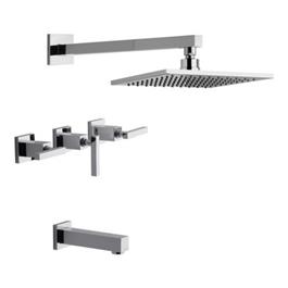 Grifería FV Dominic Lever Para Bañera Y Ducha Cromo 103R/85L