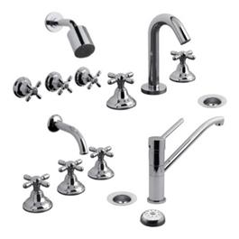 FV Baño Completo Newport Plus Y Monocomando Newport Alto