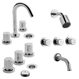 Combo Grifería Completa FV Radal Lavatorio Bidet Y Ducha