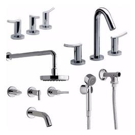 Grifería FV Libby Lavatorio Bidet Ducha Y Duchador De Mano FV