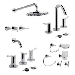 Grifería FV Libby Baño Completo + Kit Accesorios Libby