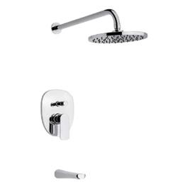Grifería FV Aromo Para Bañera Y Ducha Cromo 106/D8