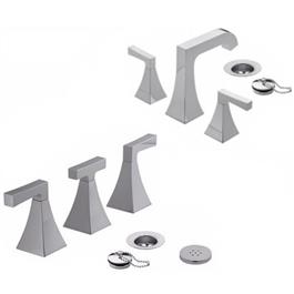 Combo Grifería Lavatorio Y Bidet FV H3l Urbano Lever