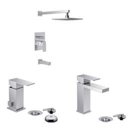 Grifería Monocomando FV Dominic N Lavatorio Bidet Y Ducha Emb
