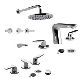 Combo Griferia FV Epuyen DuchaC/T+Lav+Bidet Cr
