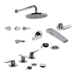 Combo Griferia FV Epuyen DuchaC/T+Lav.Pared+Bidet CR