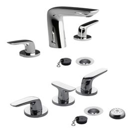 Combo Griferia FV Epuyen Lavatorio+Bidet Epuyén Cr