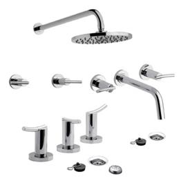 Combo Griferia FV Libby Ducha S/transf. Lavat. Pared Y Bidet