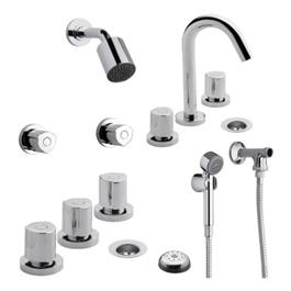 Griferia FV Radal C7 Baño +Duchamatic 119.02Cr