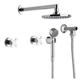 Combo Griferia Alerce D7 Ducha S/T+Duchamatic 119.02Cr