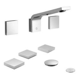 Combo Griferia FV Chalten H4 Cr Lav.Pared+ Bidet