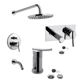 Combo Monocomando FV Libby Ducha EmbC/T Lav.Pared Bidet