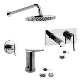 Combo Monocomando FV Libby Ducha EmbS/T Lav.Pared Bidet