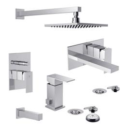 Combo Monocomando FV Dominic Ducha Lav.Pared Bidet