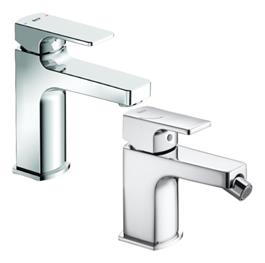 Combo Griferia Roca Escuadra Lavatorio Y Bidet Monoblock