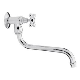 Canilla FV cocina pared pico movil bajo FV cruz 420