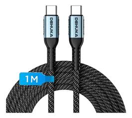 Cable Dehuka USB-C a C 66W Carga Rápida Samsung Apple