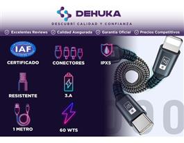 Cable Dehuka Carga Rápida USB Tipo C Micro USB Compatible iPhone