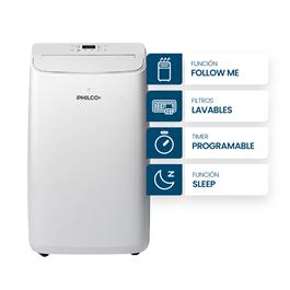Aire Acondicionado Portátil Philco PHP35HC7API 3500 Watts f/c              