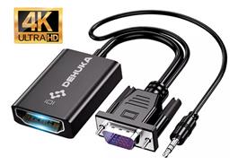 Cable Dehuka VGA a HDMI Full HD Audio USB Monitor