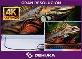 Cable Dehuka VGA a HDMI Full HD Audio USB Monitor