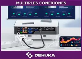 Adaptador Dehuka USB HDMI SD Memoria Compatible con iPad y iPhone
