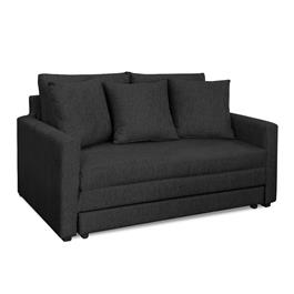 Sofá Cama Avalon 2 cuerpos Chenille Jumper Gris Oscuro 160 X 100  Fullconfort